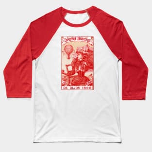 1898 Dijon France International Expo Baseball T-Shirt